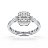0.46 CT Baguette Lab Diamond Ring